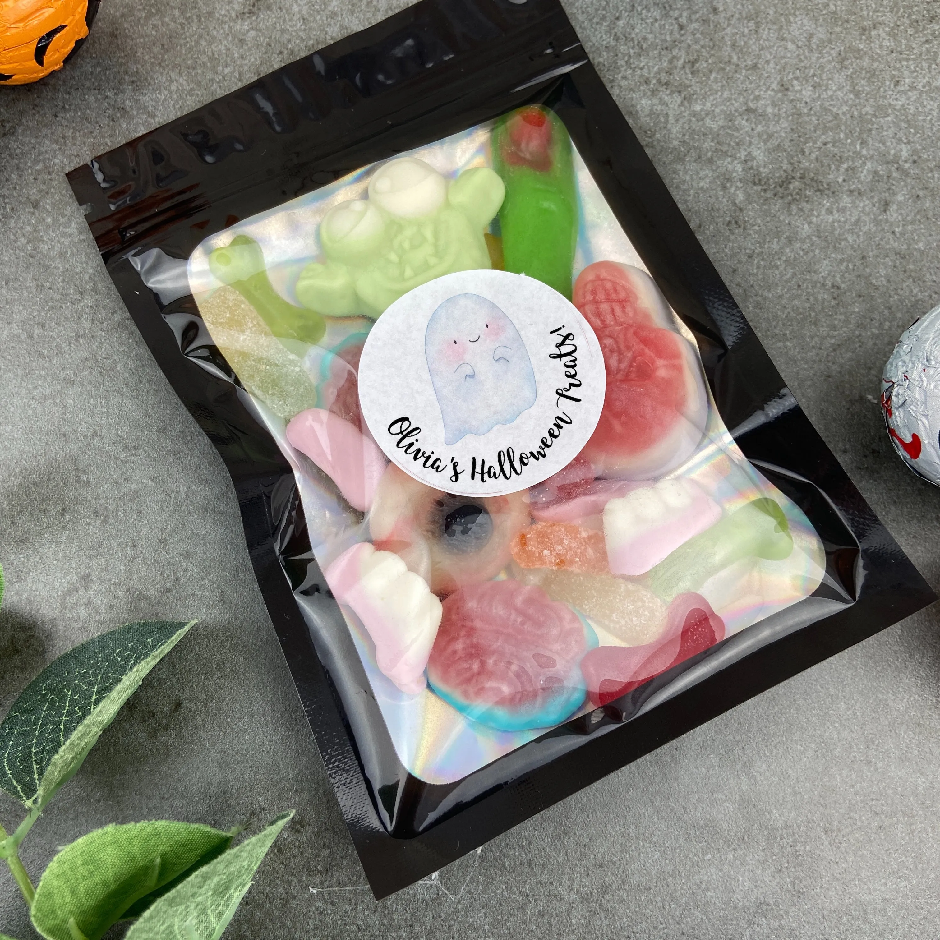 Personalised Halloween Sweet Pouch