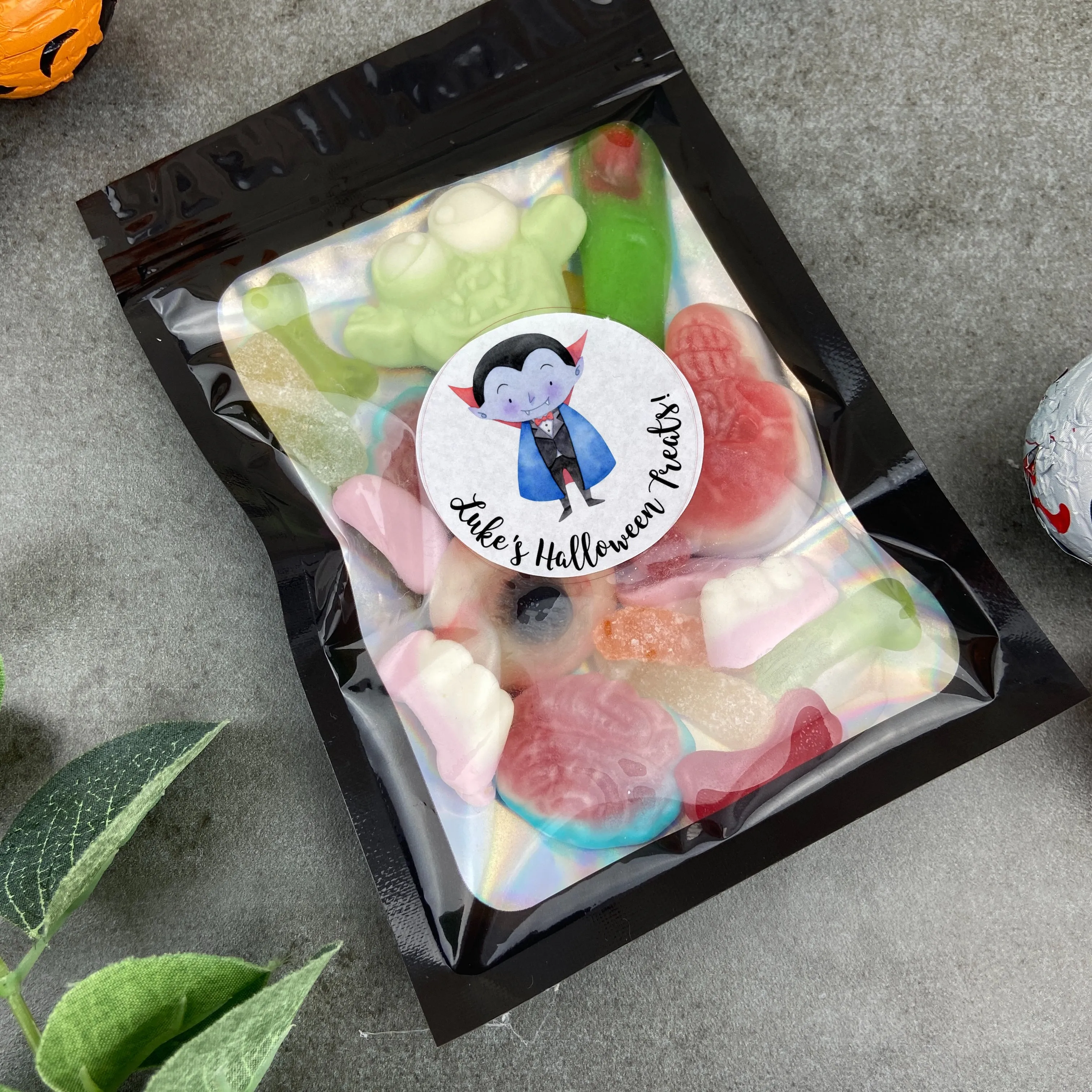 Personalised Halloween Sweet Pouch