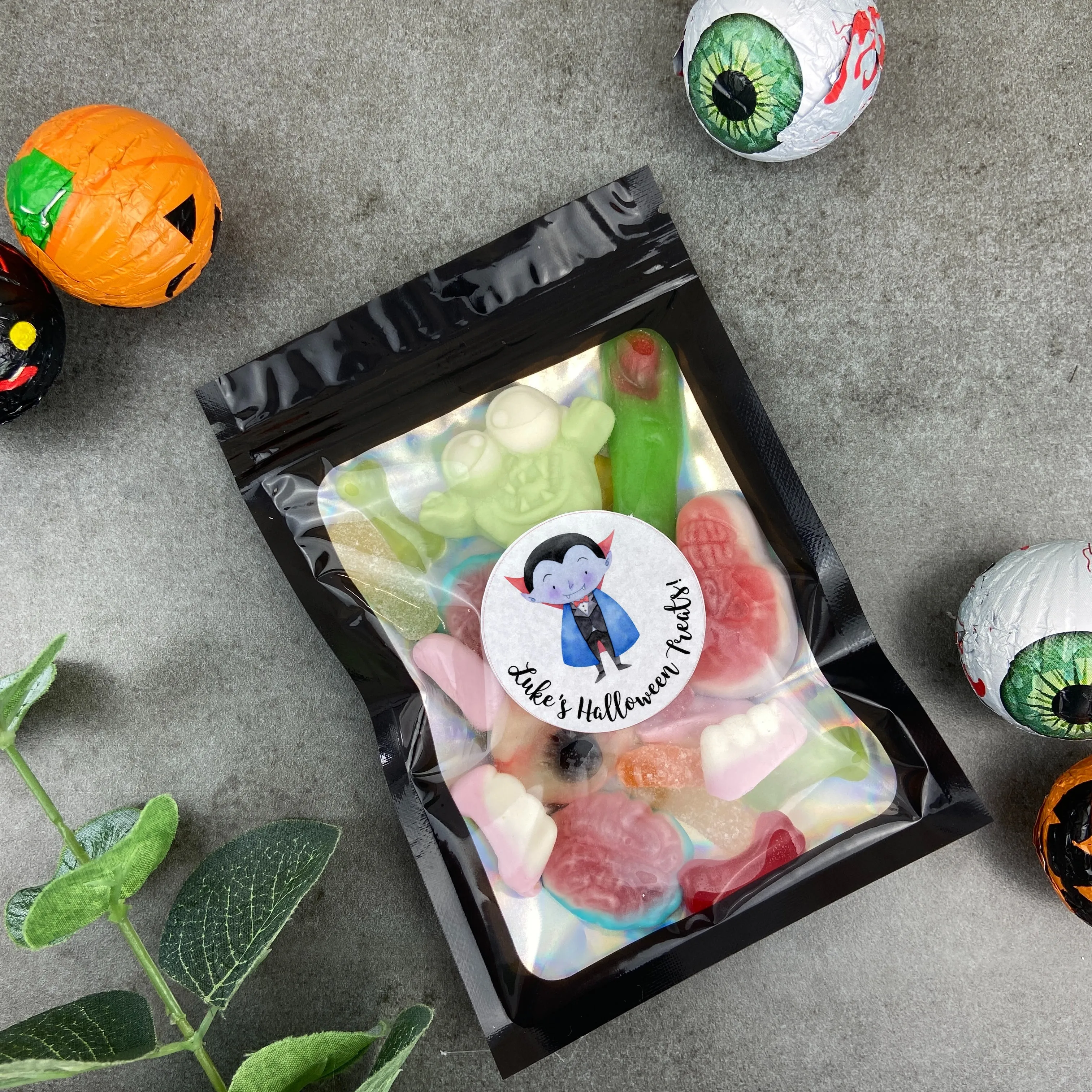 Personalised Halloween Sweet Pouch