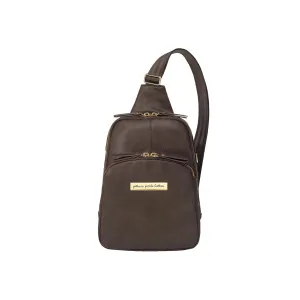 Petunia Pickle Bottom Criss-Cross Sling Bag - Sling Bag for Women and Men - Adjustable Straps to Custom-Fit - Saddle