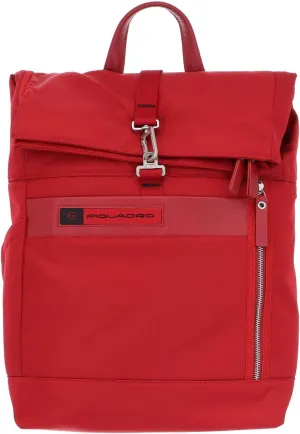 PIQUADRO PQ-Bios Laptop Backpack Rosso, Red, One Size