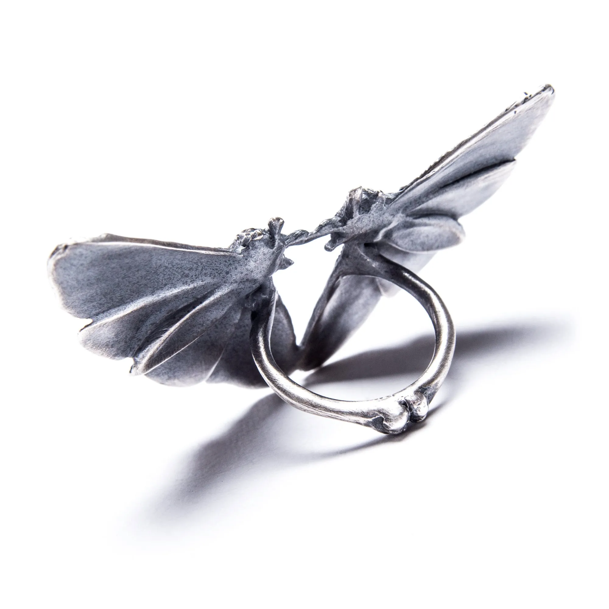 Planchette Moth Twins Ring