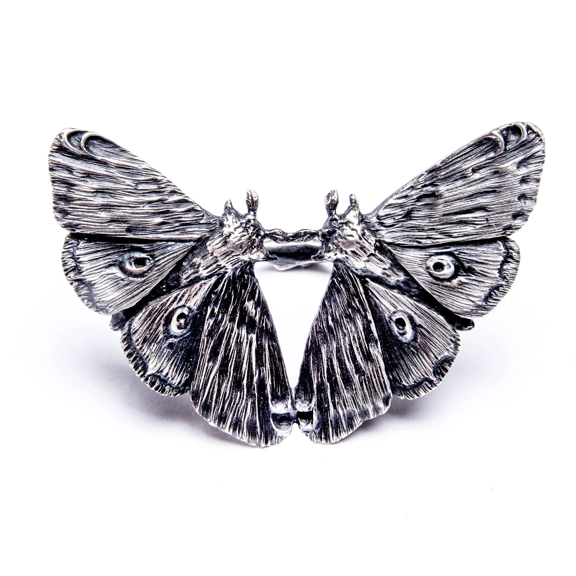 Planchette Moth Twins Ring