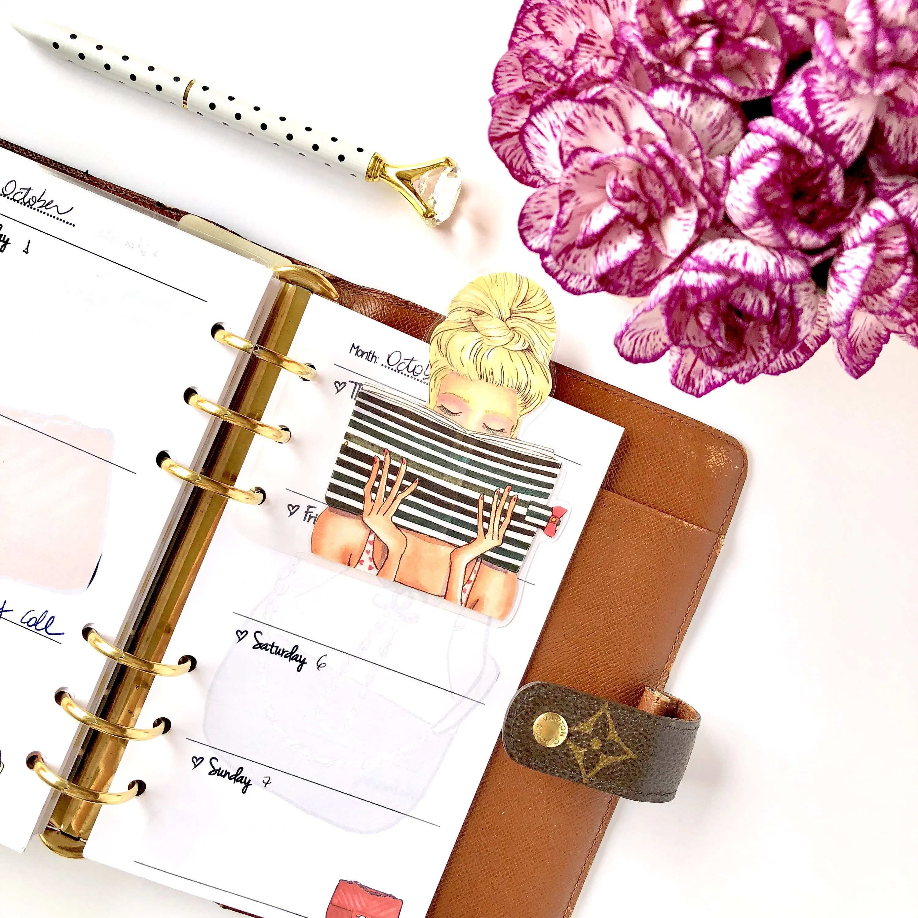 Planner Girl Bookmarks