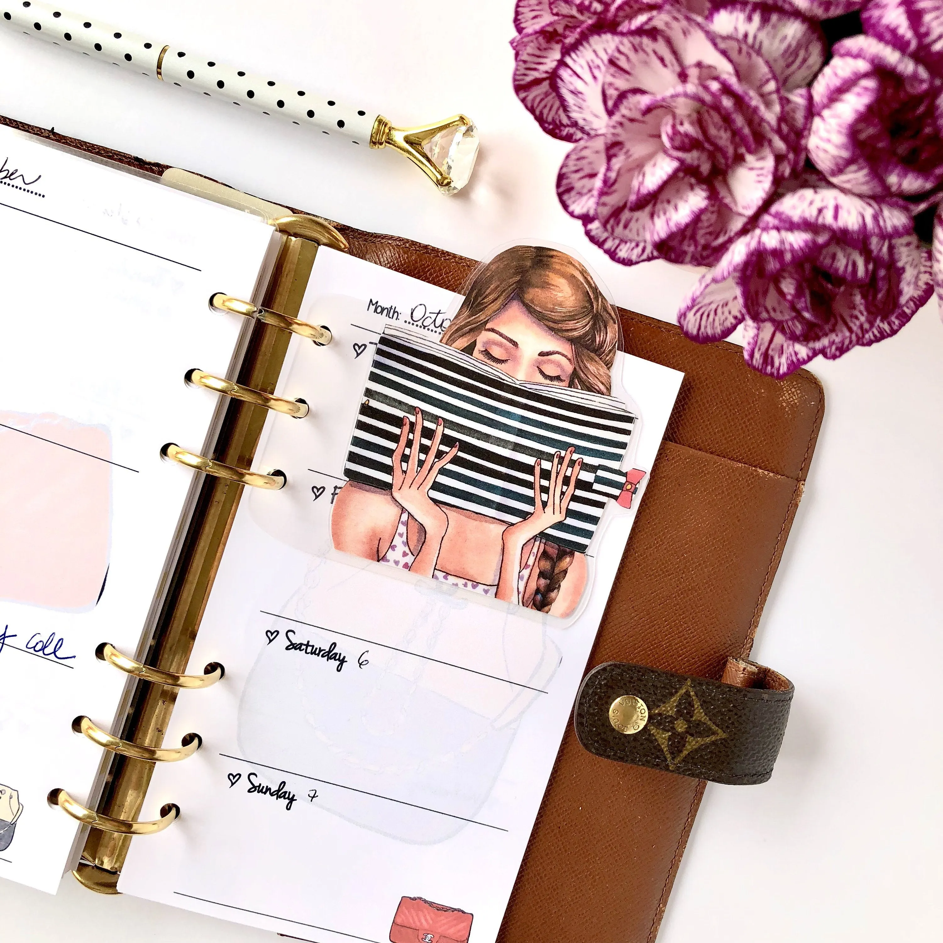Planner Girl Bookmarks