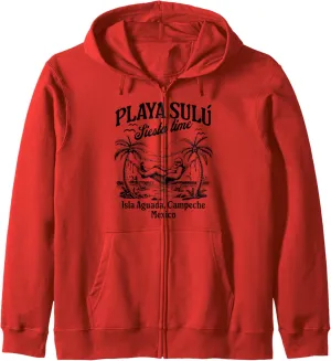 PLAYA SULU BIGFOOT SIESTA TIME '24 Paraiso Familiar Zip Hoodie
