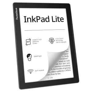PocketBook InkPad Lite 9.7" Touchscreen eReader Tablet - Grey | 253-PB970-M-WW