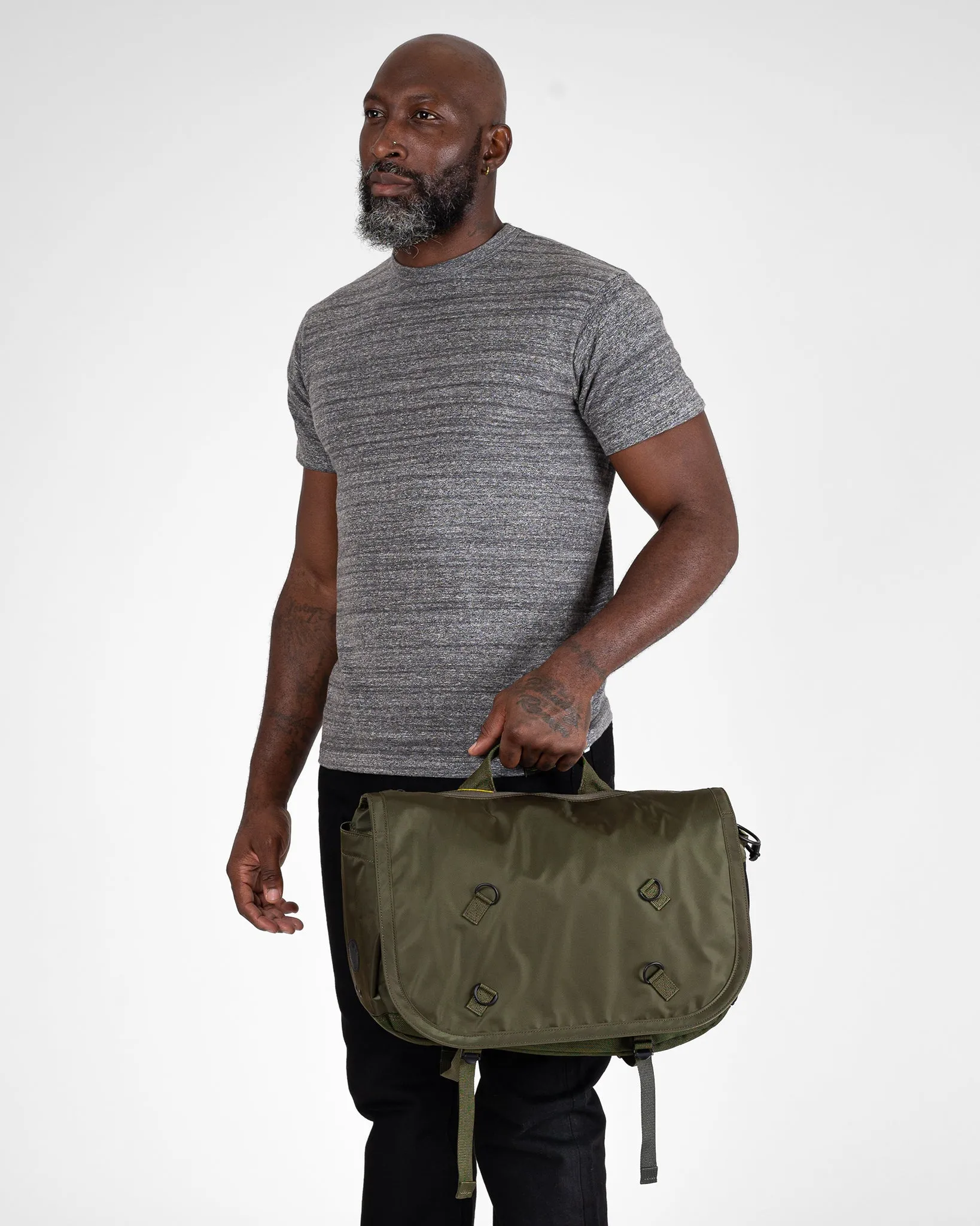 Porter - Yoshida & Co. - Ride Messenger Bag - Olive