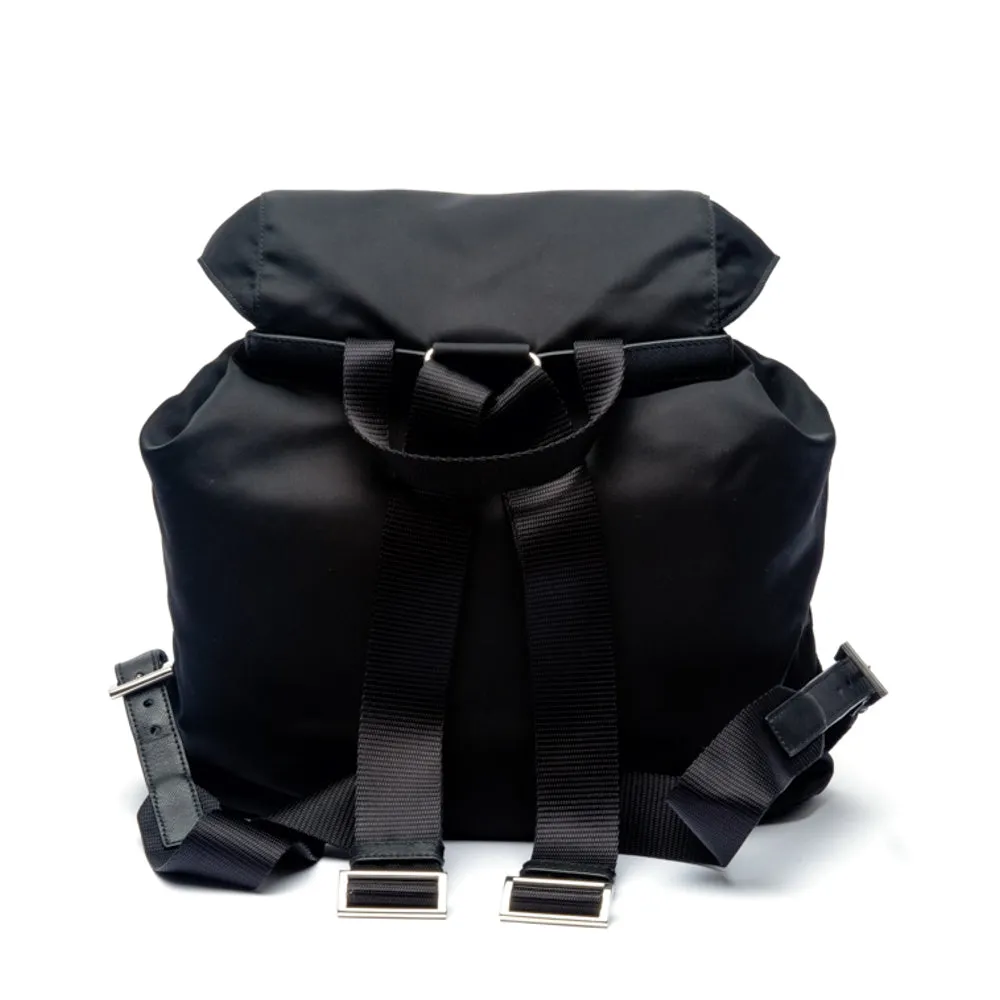 Prada Black Nylon Zainetto Backpack Bag
