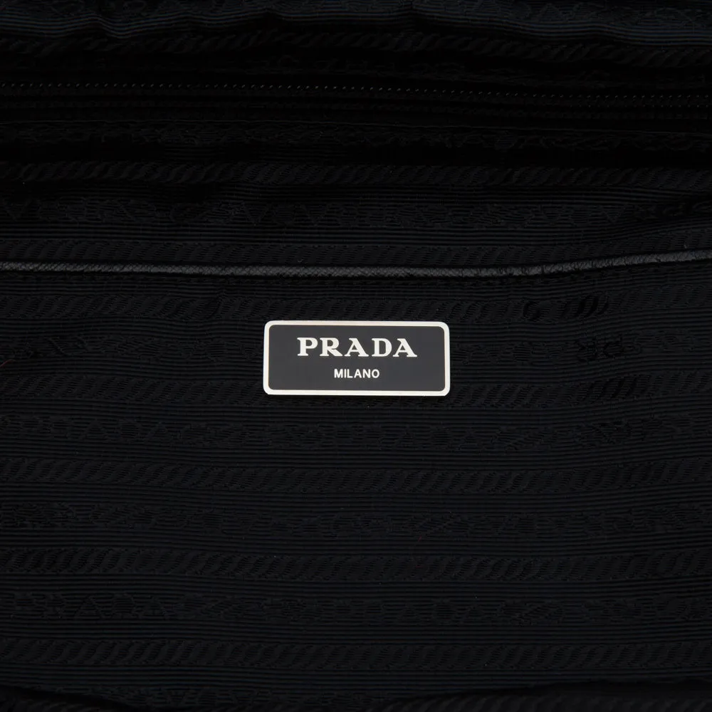 Prada Black Nylon Zainetto Backpack Bag