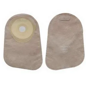 Premier One-Piece Closed Pouch, Pre-Cut Stoma Opening 1-3/16" (30mm), Beige 9" (23cm) - Box of 30
