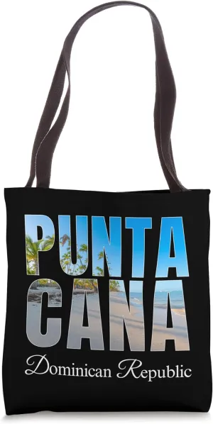 Punta Cana Beach Dominican Republic Caribbean Palms Island Tote Bag