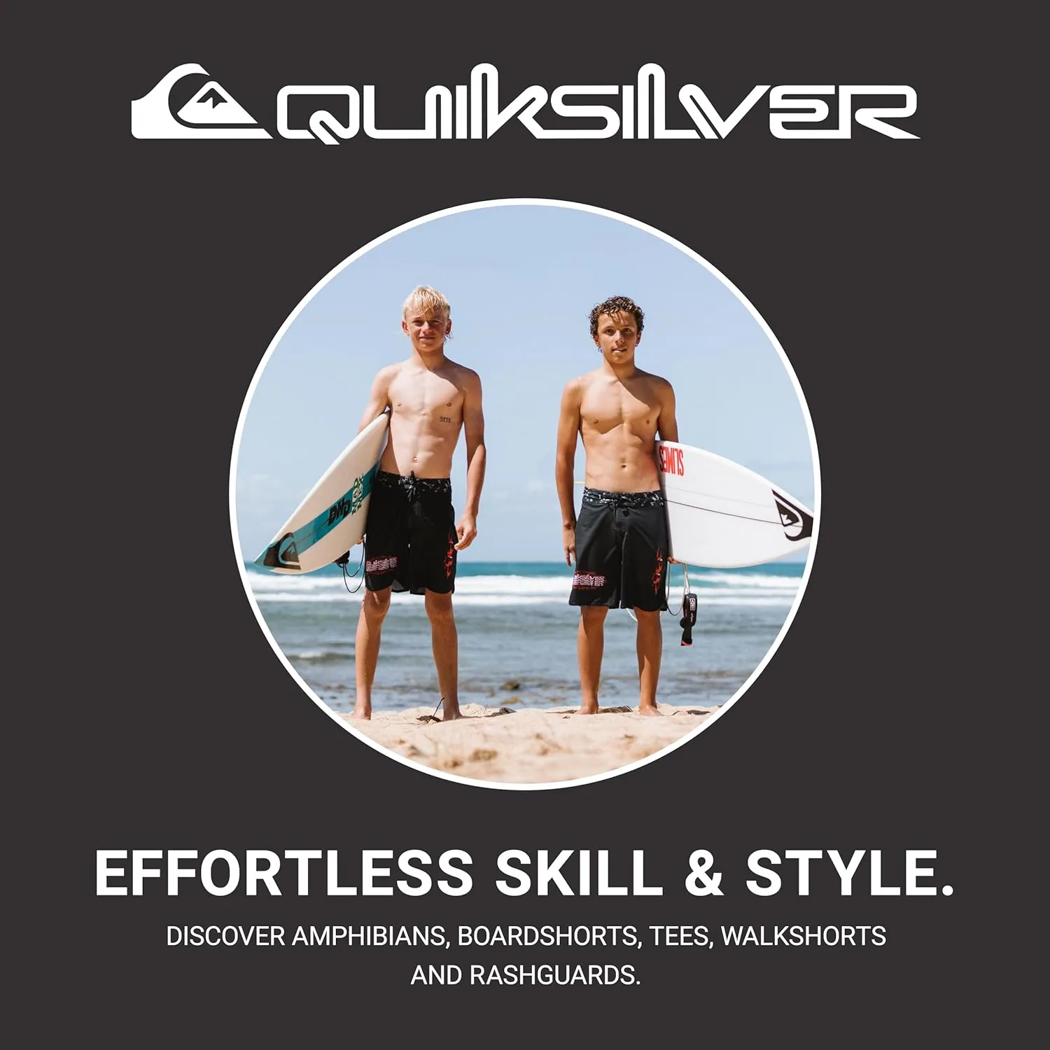 Quiksilver Boys' Pullover Hoodie Sweatshirt, Soft & Comfortable with Front Pocket