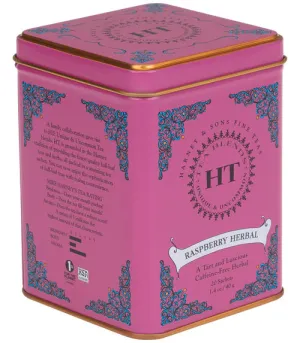 Raspberry Herbal, HT Tin of 20 Sachets