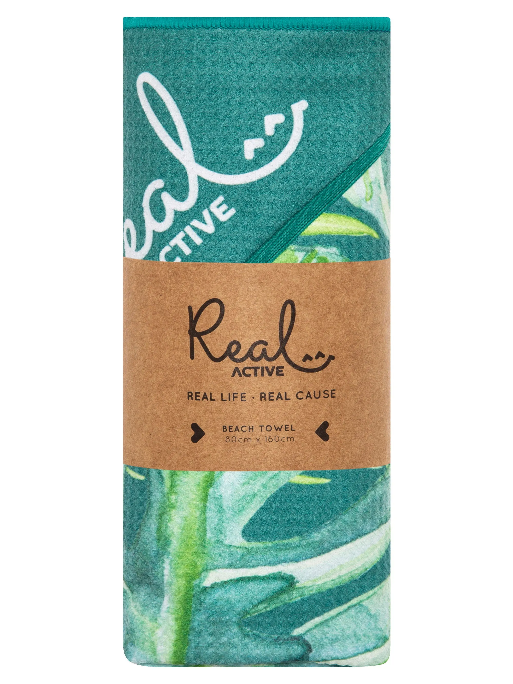 Real Active ‘Lush Tropics’ Beach Towel