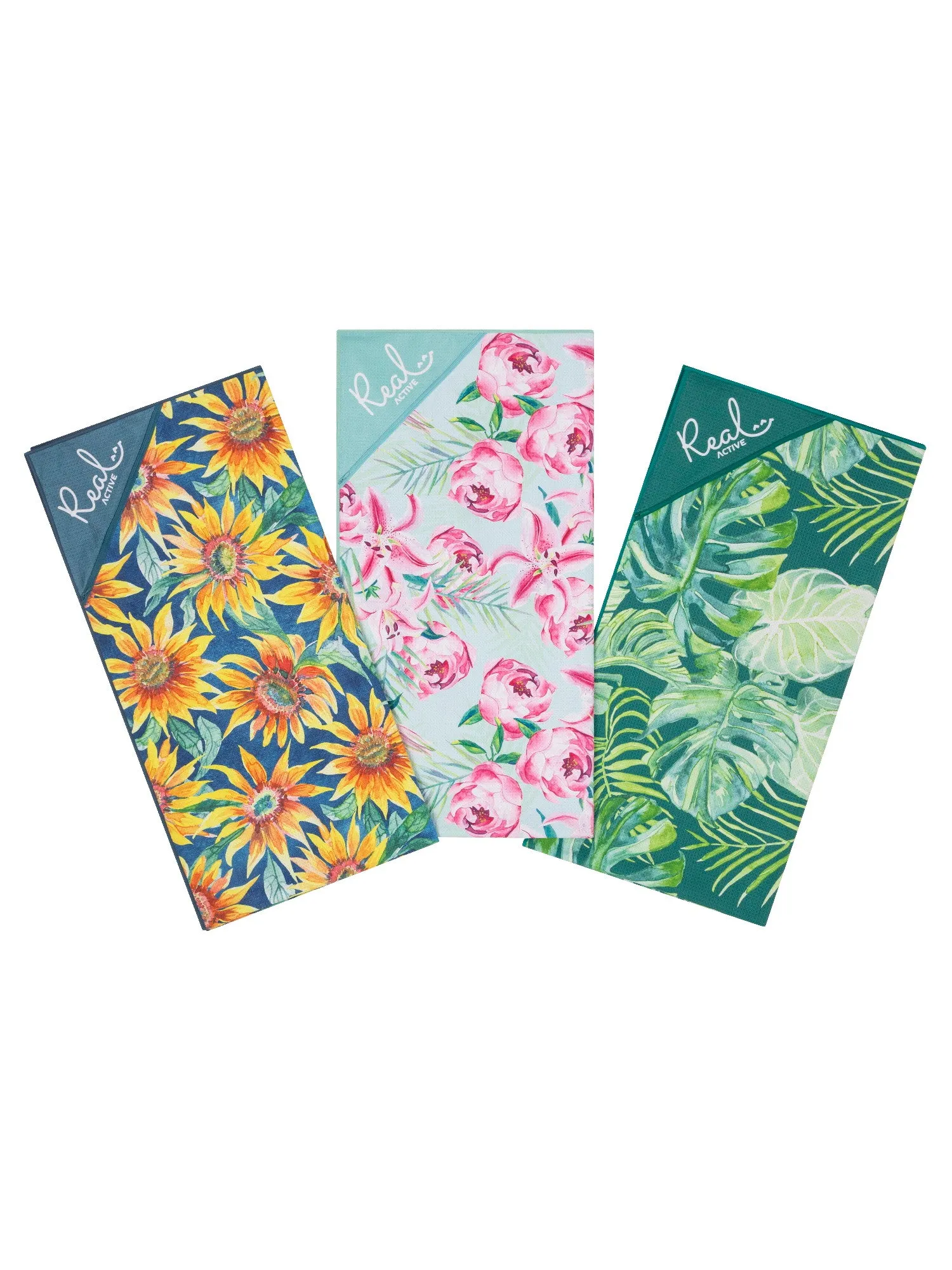 Real Active ‘Lush Tropics’ Beach Towel