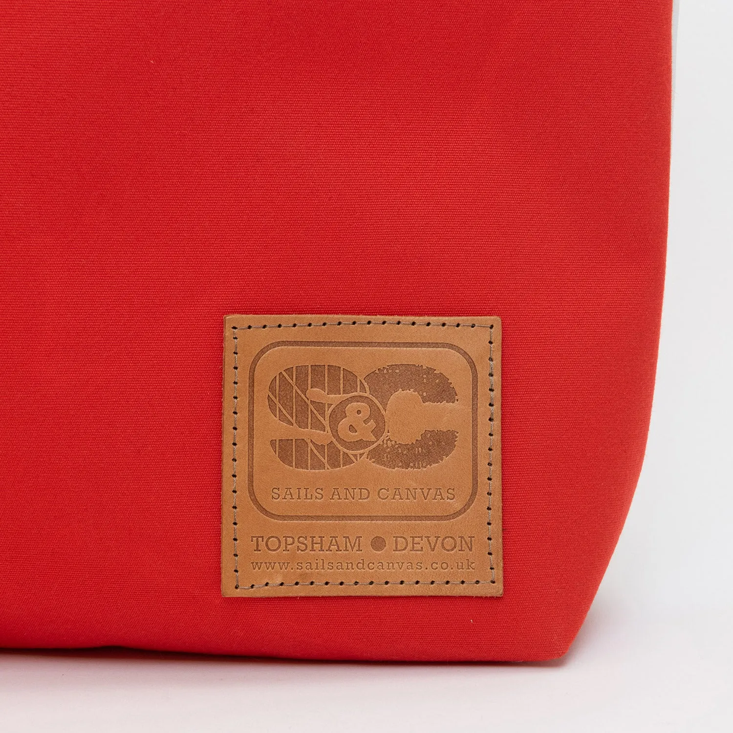 Recycled Sails Tote Bag - Red