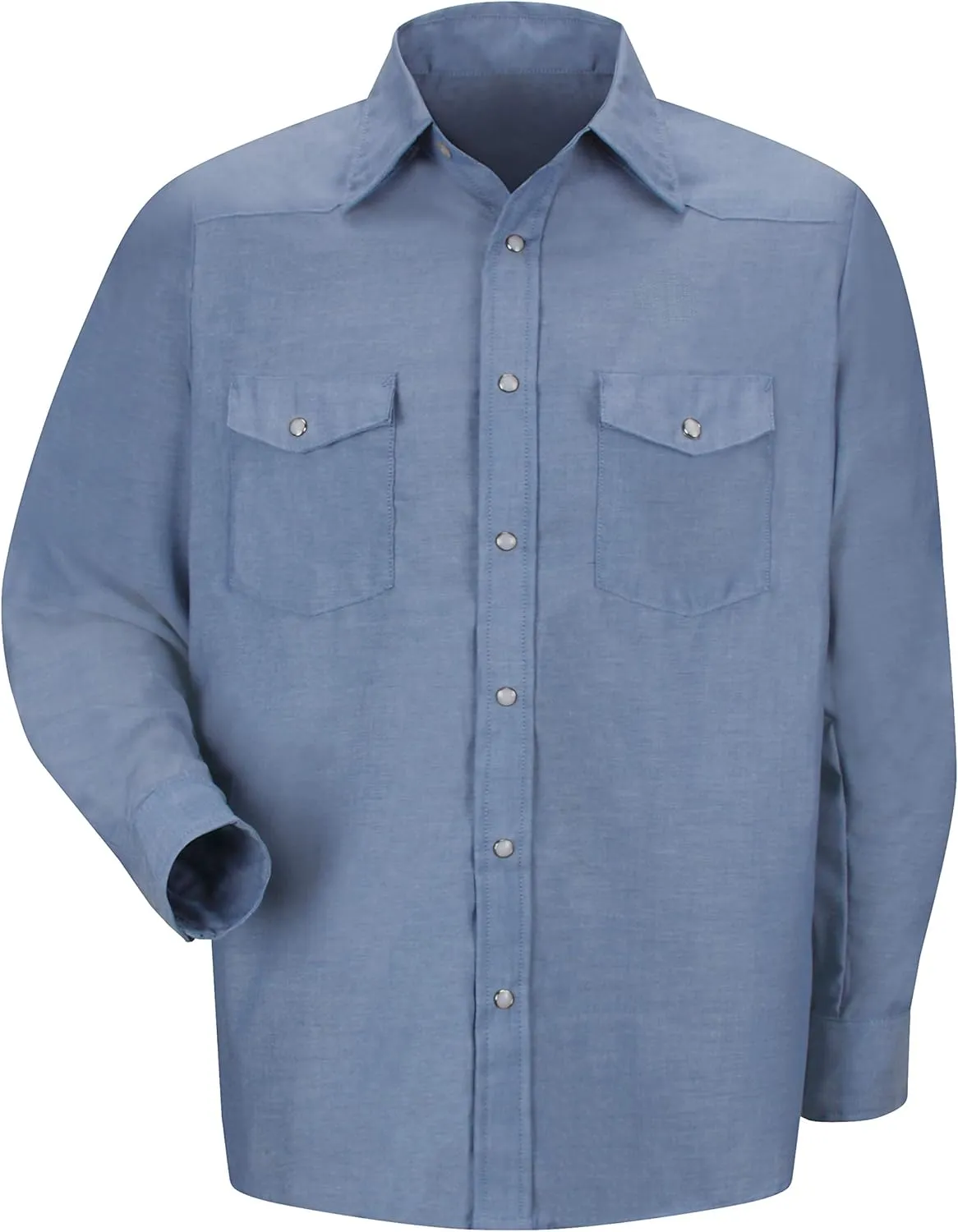 Red Kap Men's Deluxe Western Long Sleeve Style Shirt