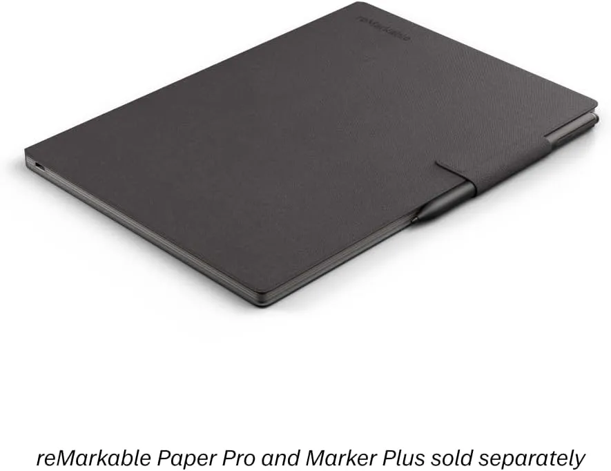 reMarkable Paper Pro - Mosaic Weave Book Folio for Your 11.8'' Paper Tablet - Basalt