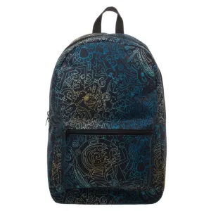 Rick and Morty Psycho Sublimated Backpack