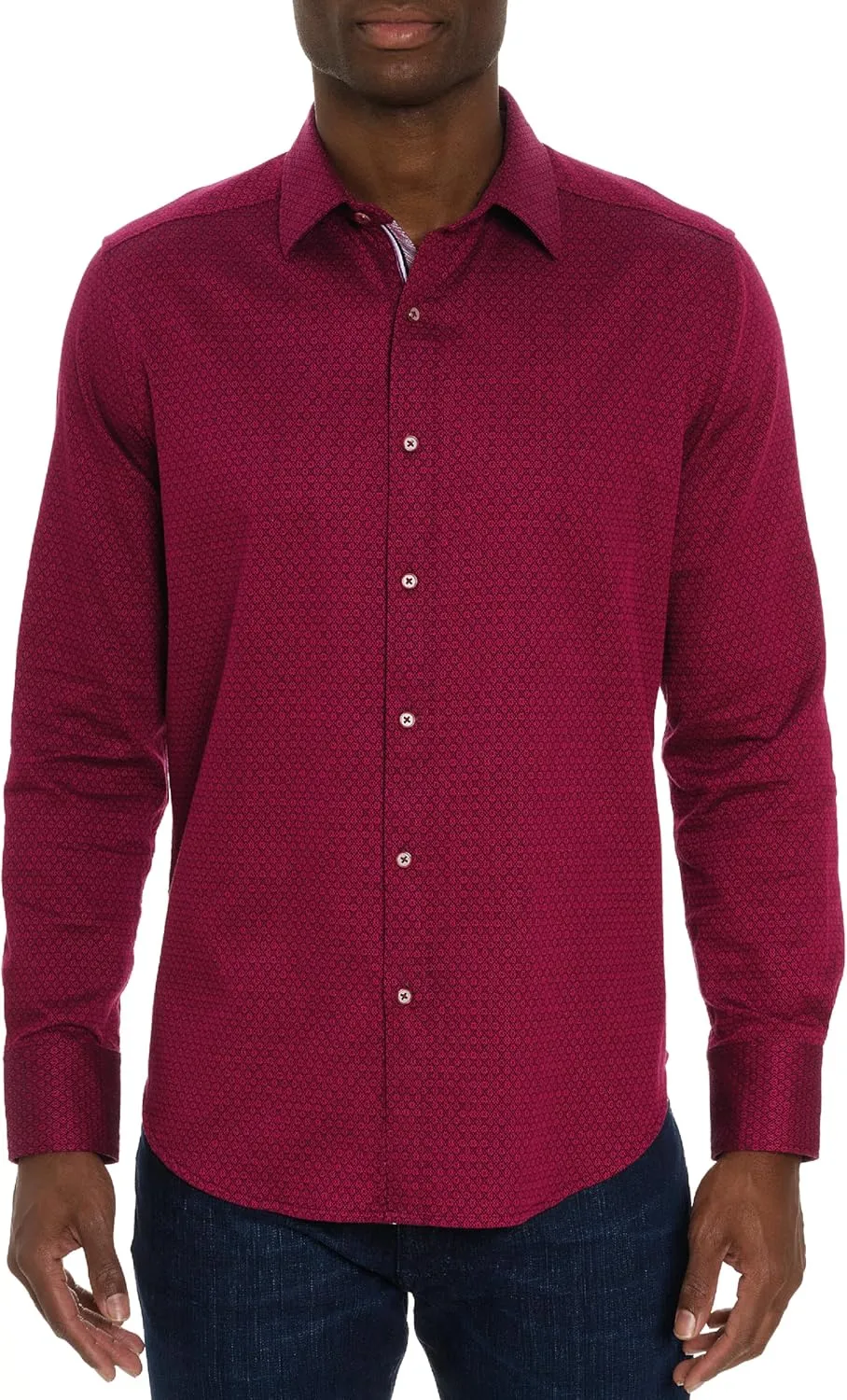 Robert Graham Men's Metro Long-Sleeve Button-Down Dress Shirt