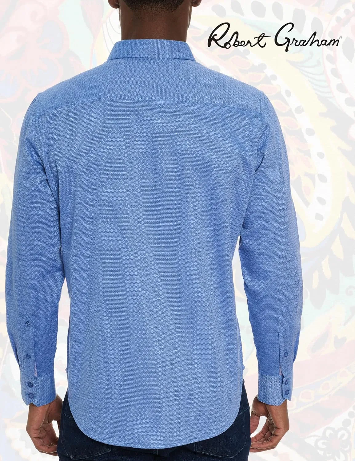 Robert Graham Men's Metro Long-Sleeve Button-Down Dress Shirt