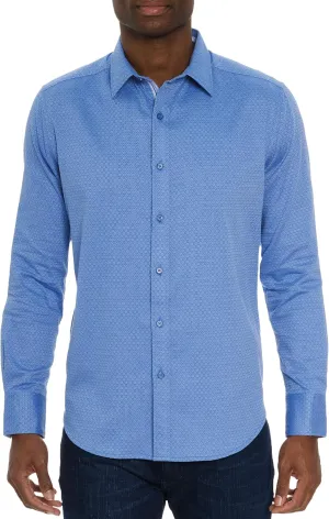 Robert Graham Men's Metro Long-Sleeve Button-Down Dress Shirt