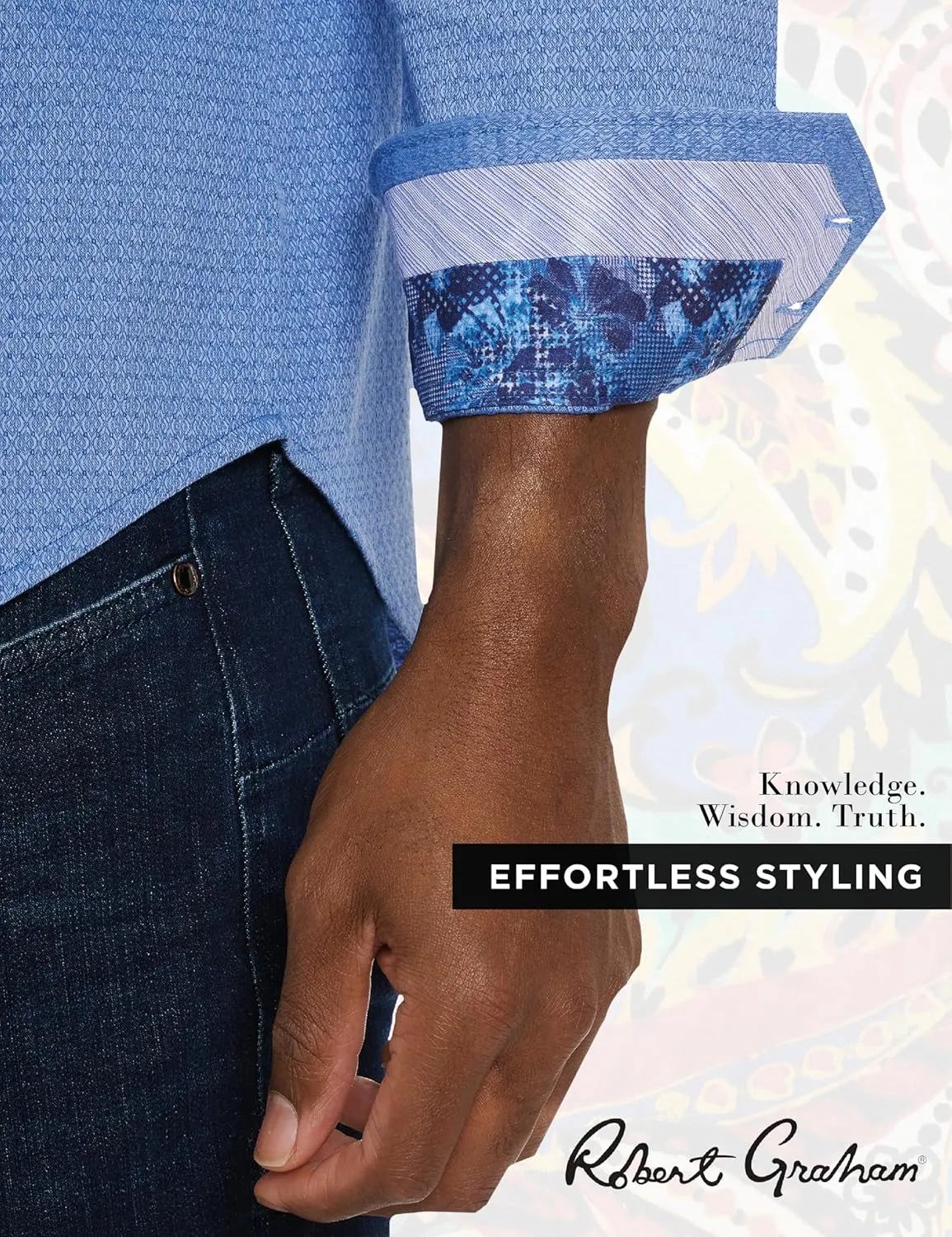 Robert Graham Men's Metro Long-Sleeve Button-Down Dress Shirt
