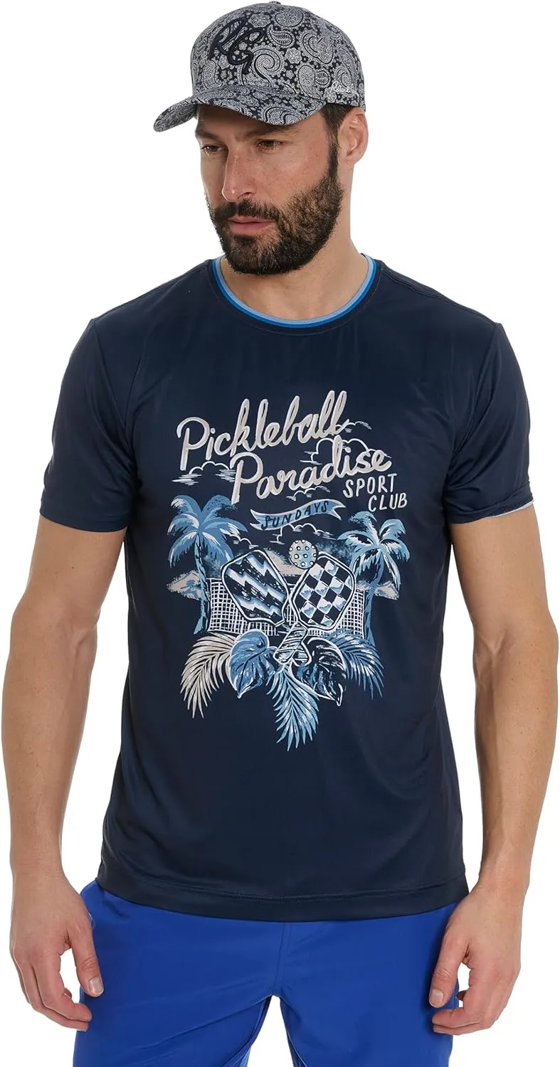 Robert Graham Men's Pickle Passion Short Sleeve Knit Tshirt