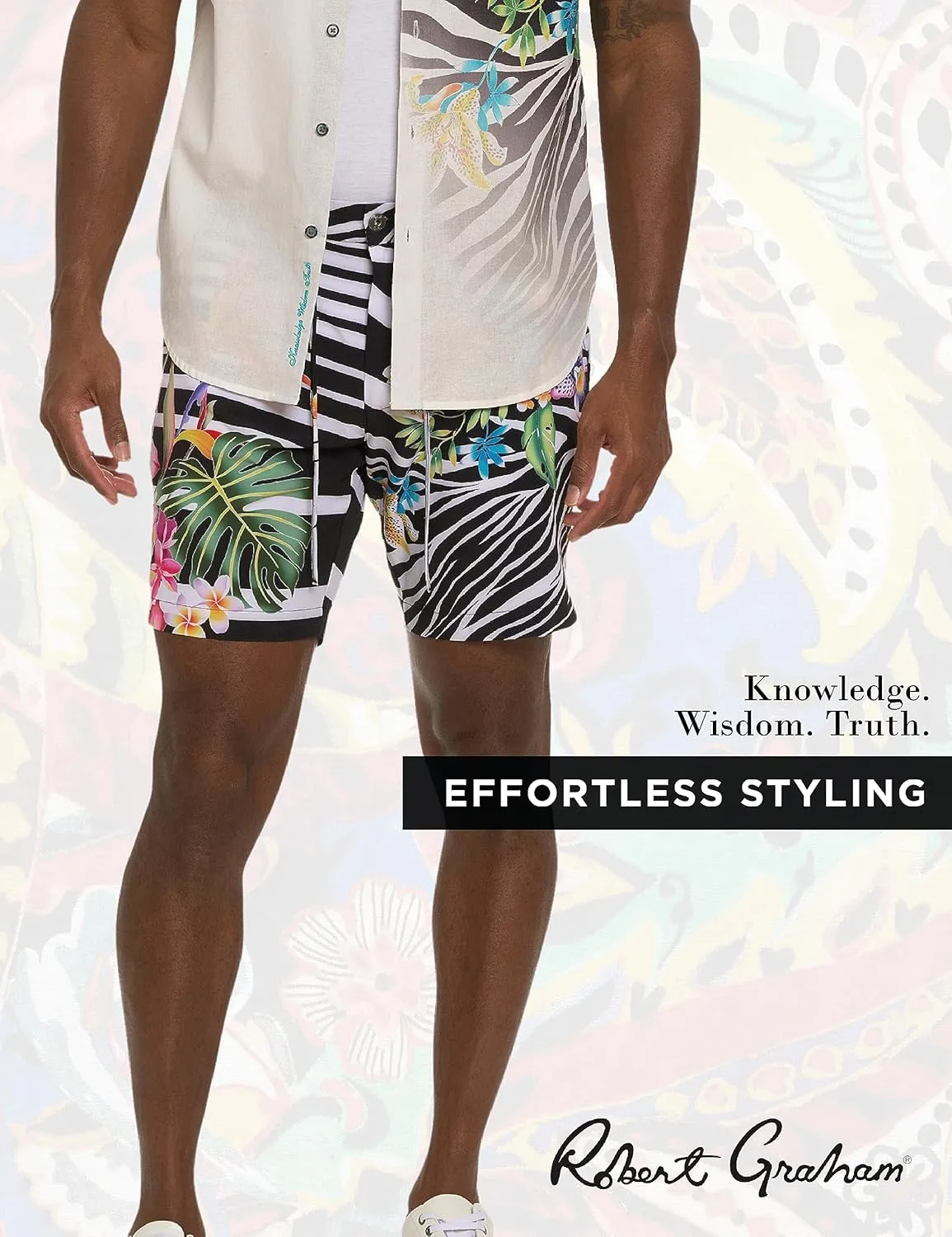 Robert Graham Men's The Ace Beach-to-bar Short