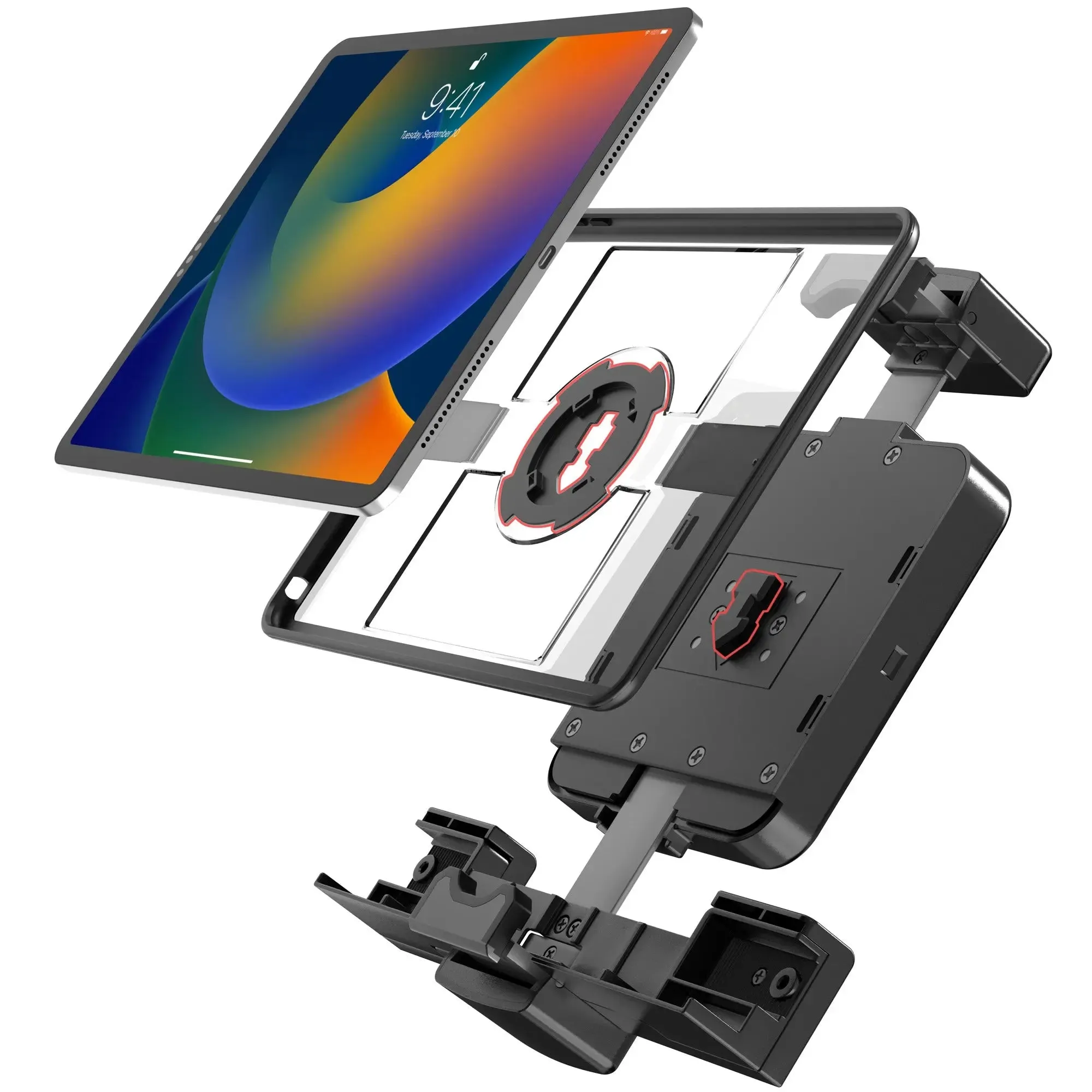 Rotating Sleek Desk Mount with Security Holder
