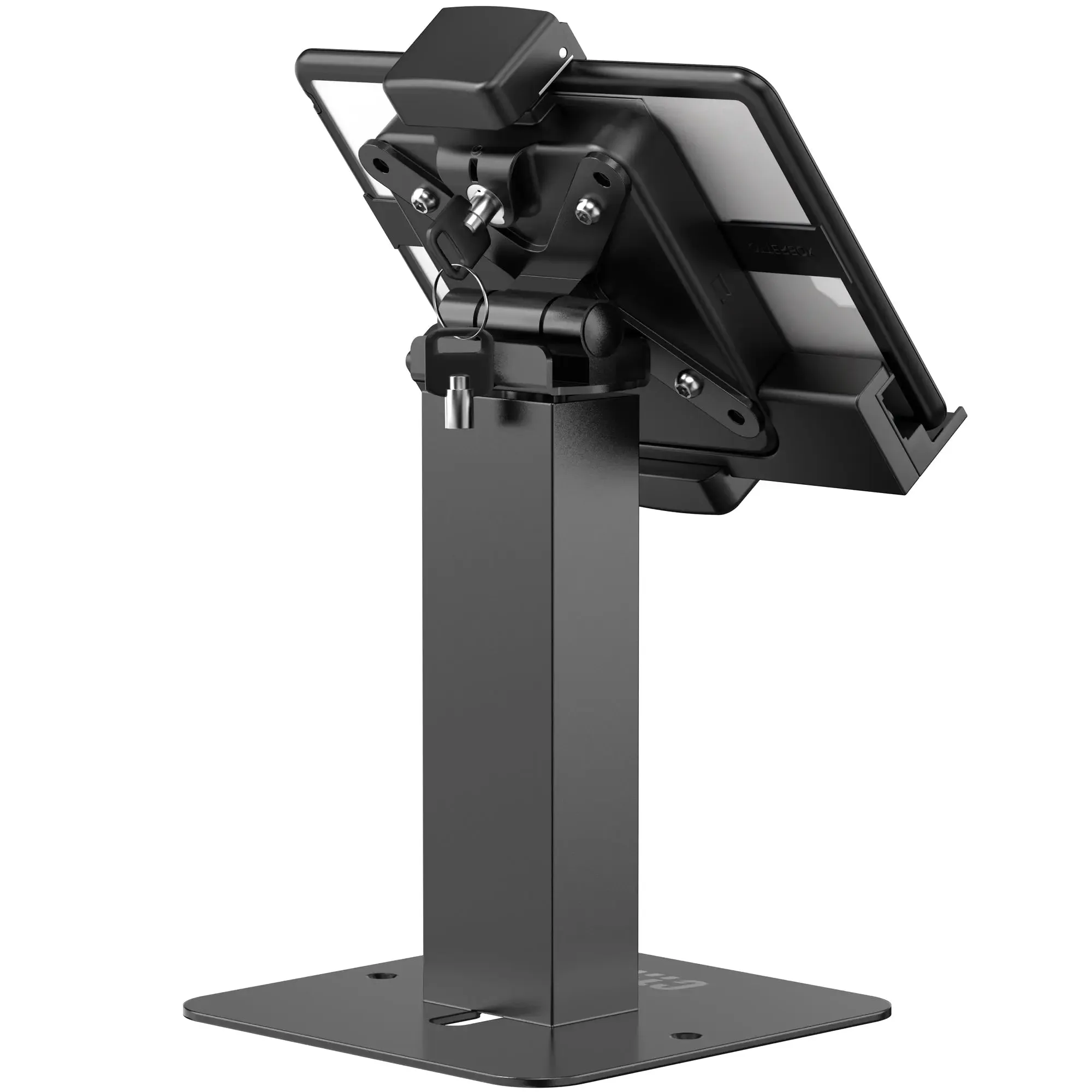 Rotating Sleek Desk Mount with Security Holder