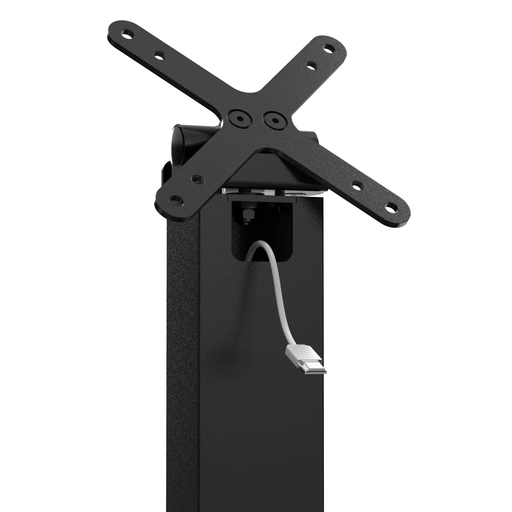 Rotating Sleek Desk Mount with Security Holder