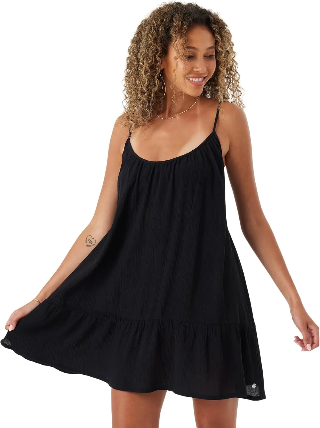 Roxy Women's Casual Dress – Sundress & Swimsuit Cover-ups for Beach, Poolside, Resort Wear