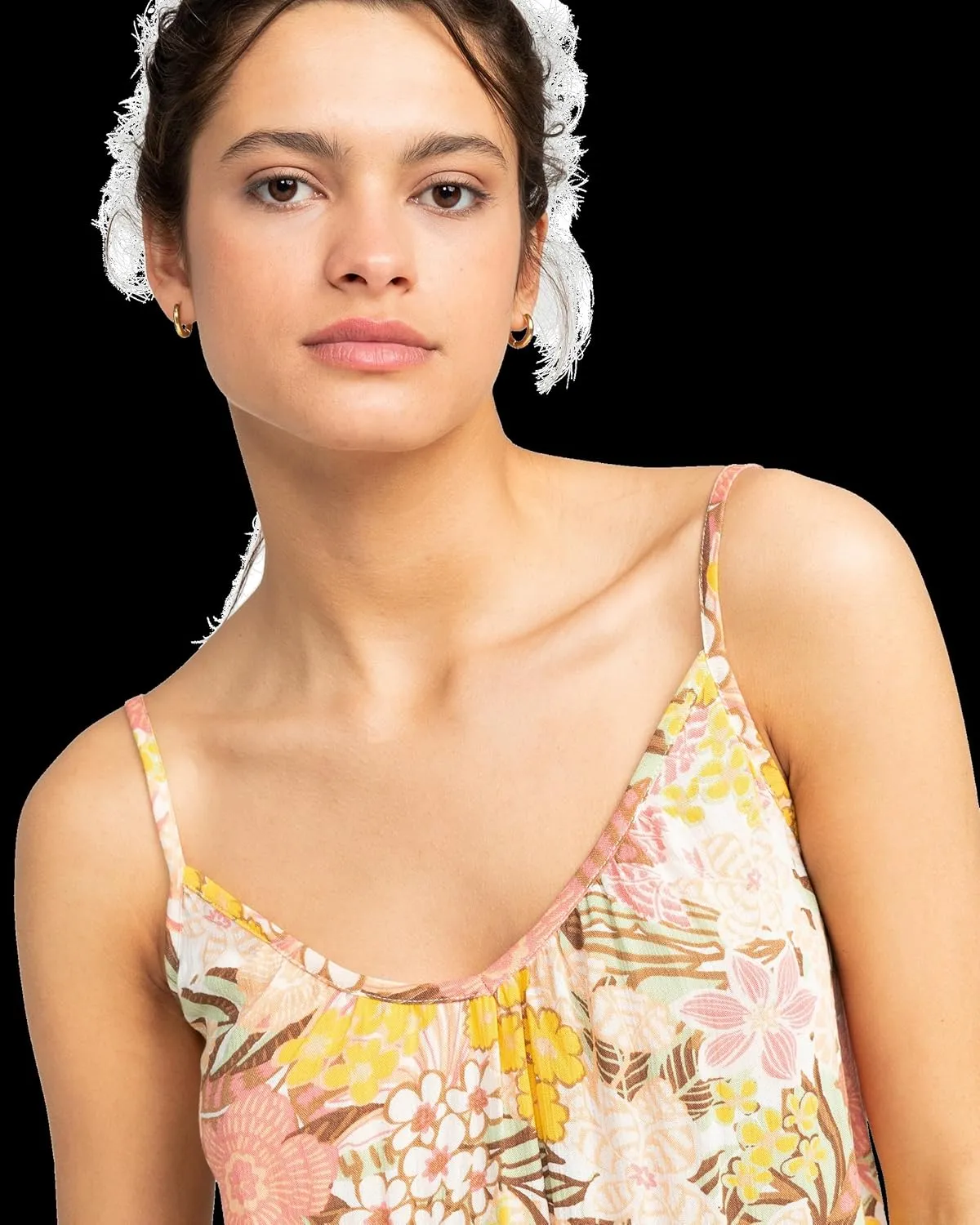Roxy Women's Summer Casual Sundress Cover-up, Sleeveless Mini Dress for Beach, Pool, and Resort Wear