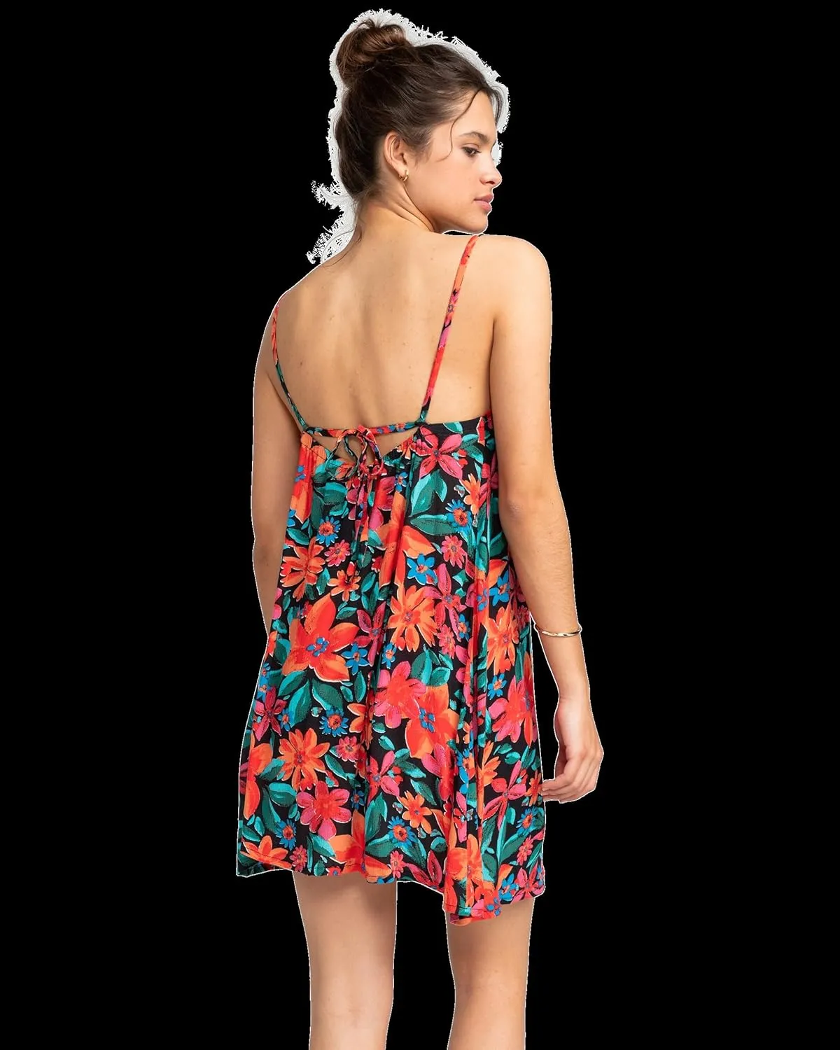 Roxy Women's Summer Casual Sundress Cover-up, Sleeveless Mini Dress for Beach, Pool, and Resort Wear
