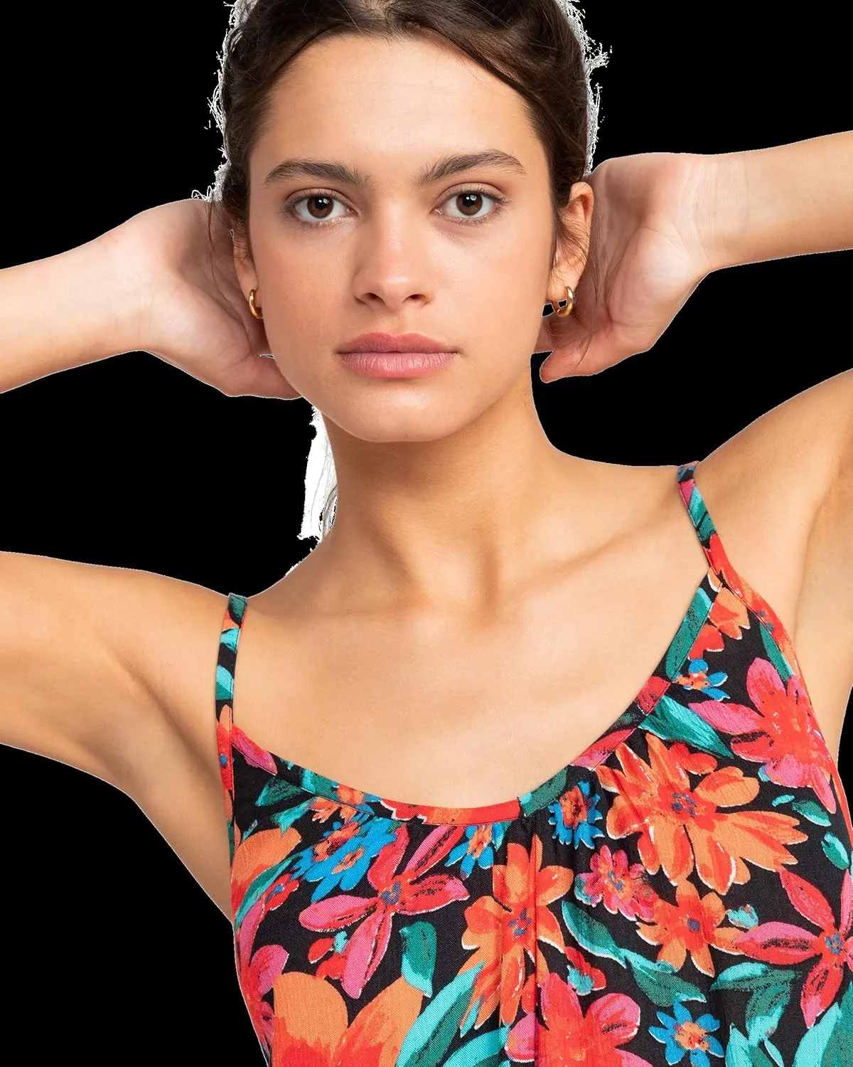 Roxy Women's Summer Casual Sundress Cover-up, Sleeveless Mini Dress for Beach, Pool, and Resort Wear