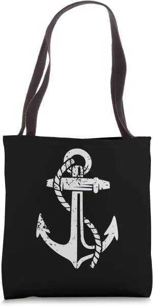 Sailor Costume Boat Anchor Sailing Captain Tote Bag