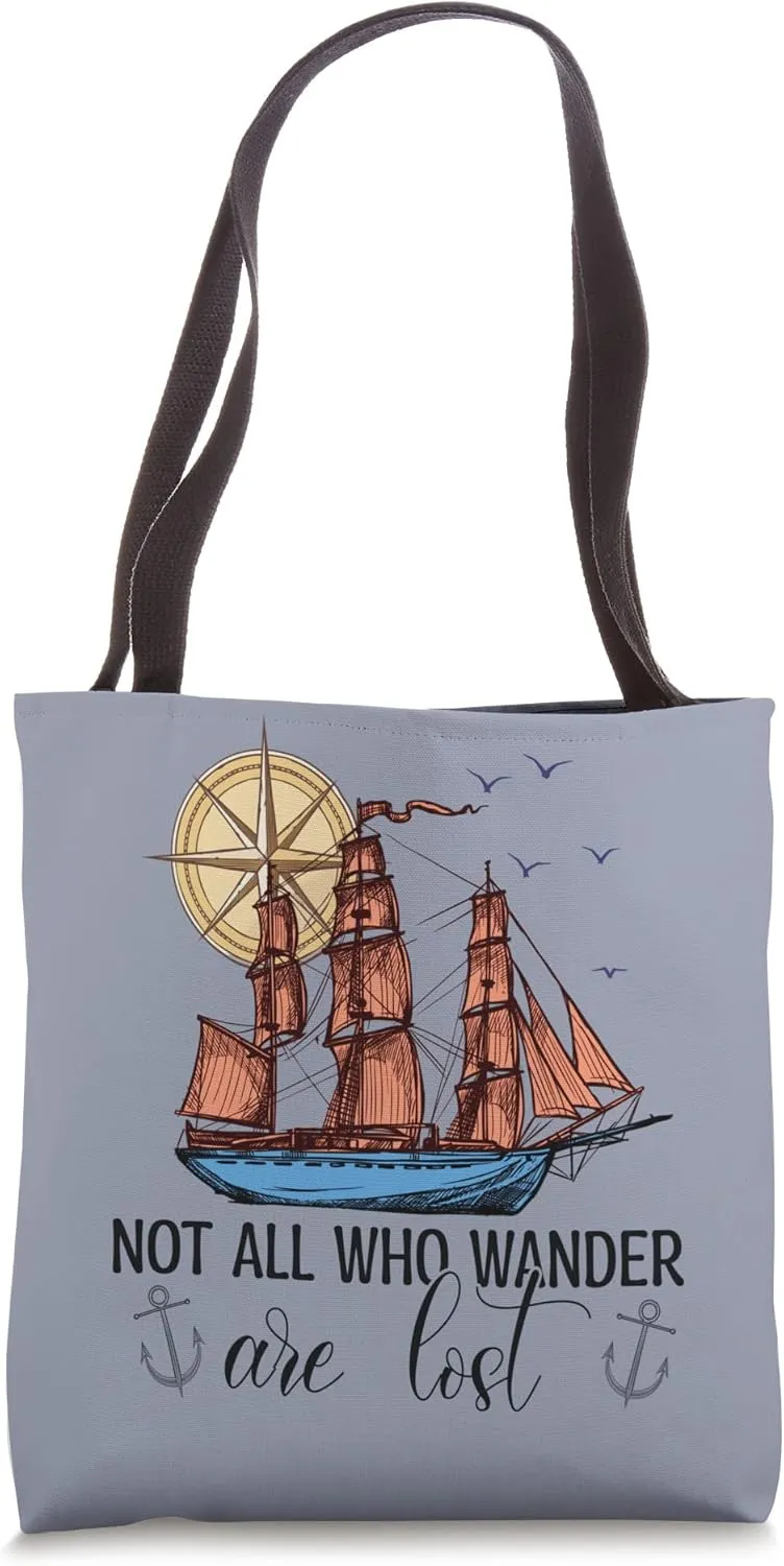 Sailor Maritime My Little Sailing Of Sea Sailboat Seaman Tote Bag