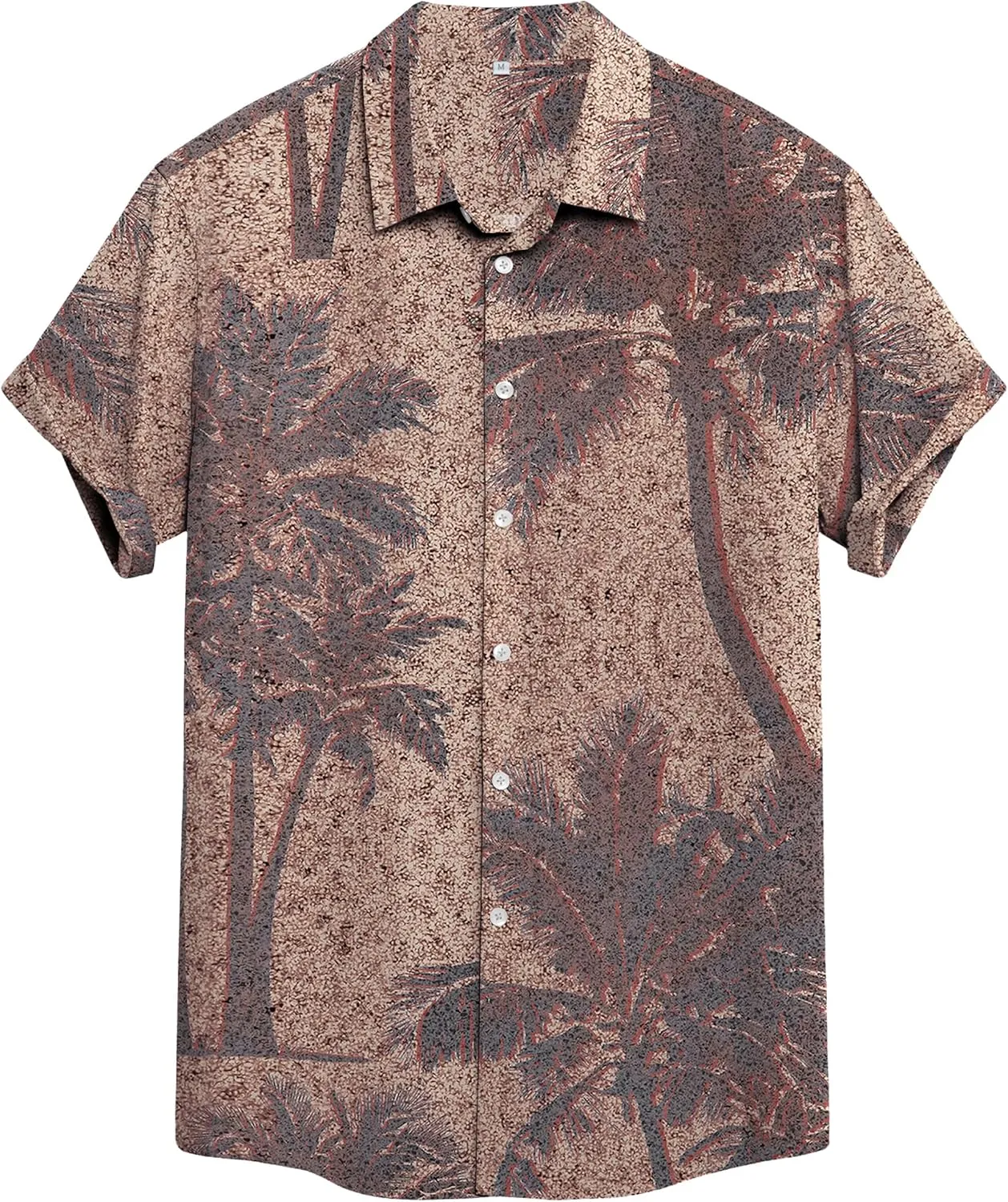 Sailwind Men's Hawaiian Floral Shirts Short Sleeve Button Down Holiday Tropical Beach Shirts