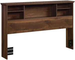 Sauder River Ranch Full/Queen Bookcase Headboard, in Grand Walnut Finish