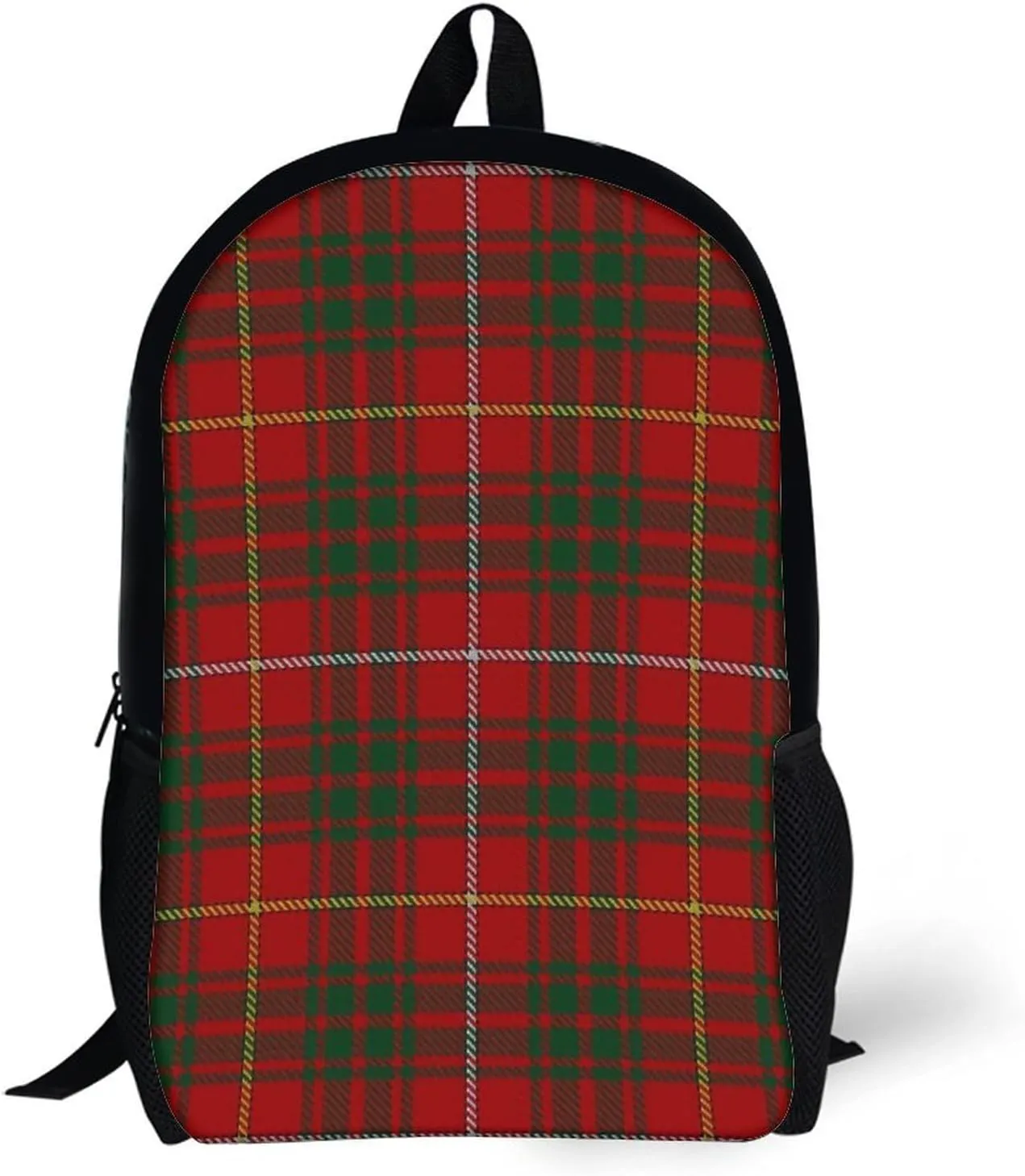 Scottish Clan Bruce Tartan Plaid Pattern Backpack Lightweight Waterproof Backpacks Laptop Backpack for Unisex Casual Travel Daypacks Large Capacity