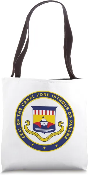 Seal of the Canal Zone – Isthmus of Panama Canal Tote Bag