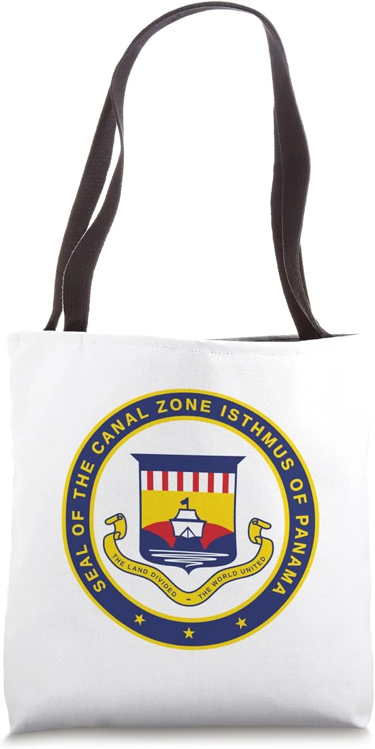 Seal of the Canal Zone – Isthmus of Panama Canal Tote Bag