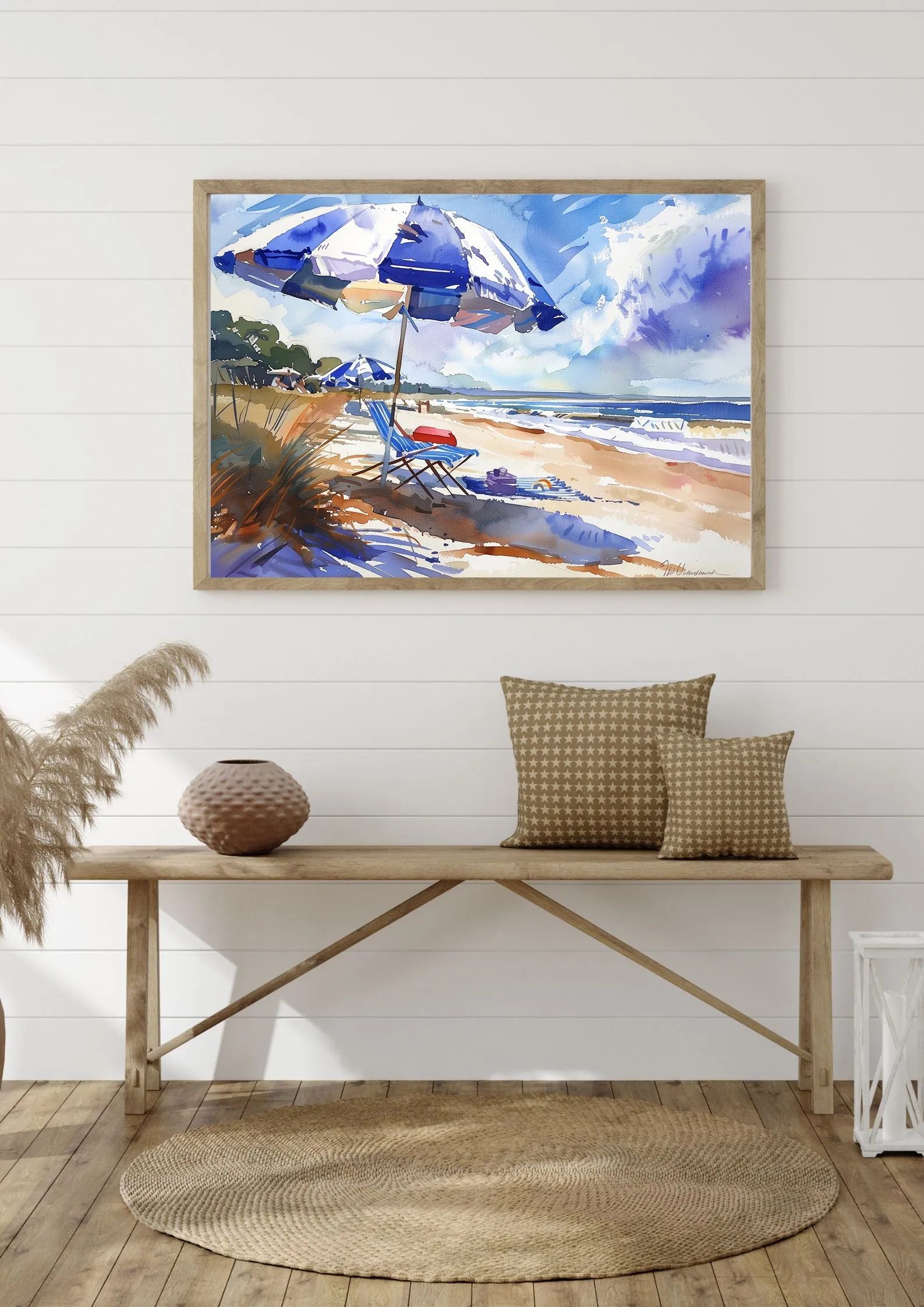 Secluded Beach Art Print