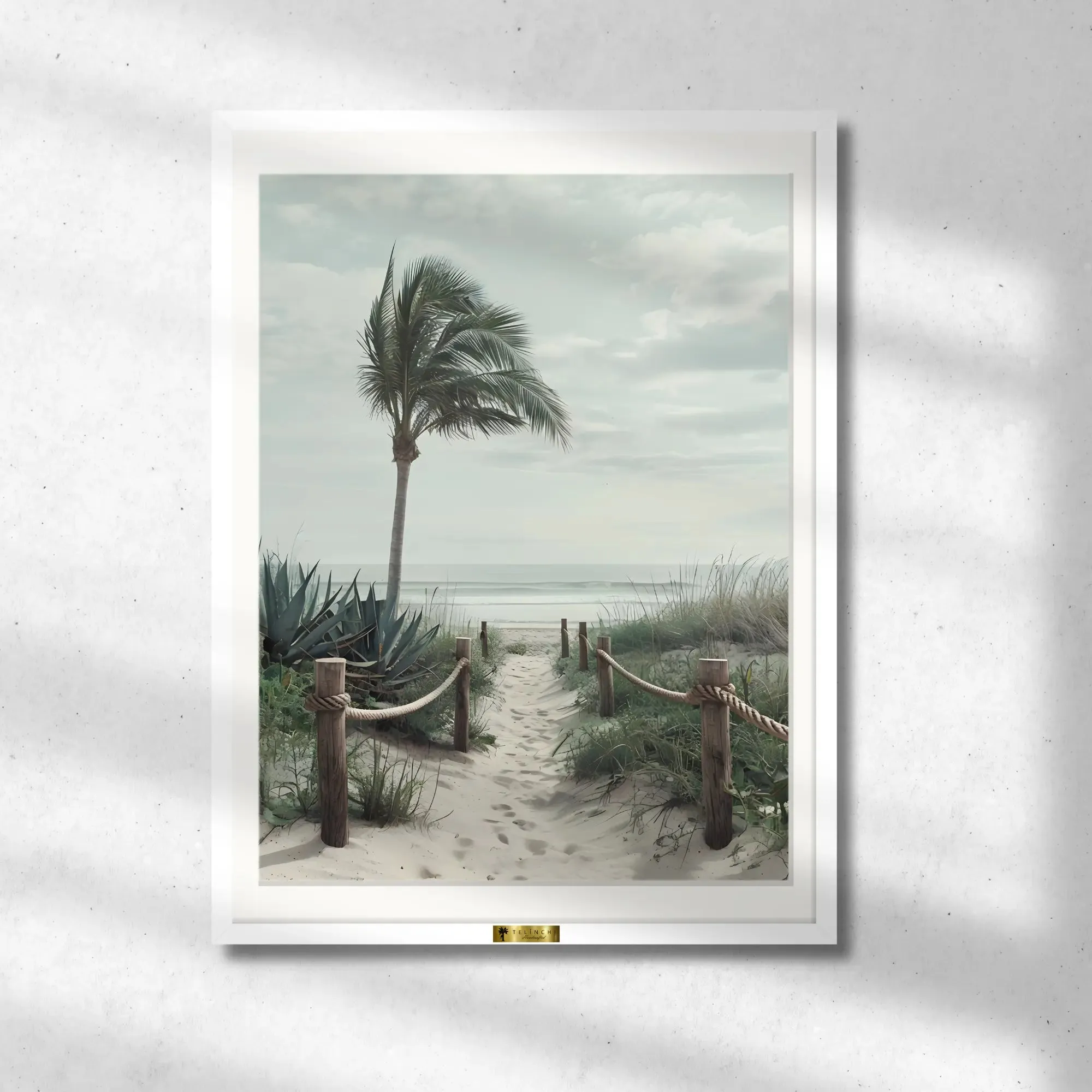 Serene Beach Path