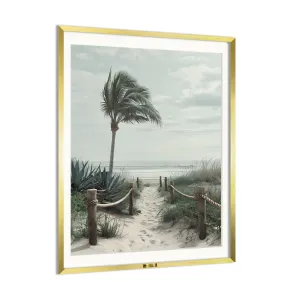 Serene Beach Path