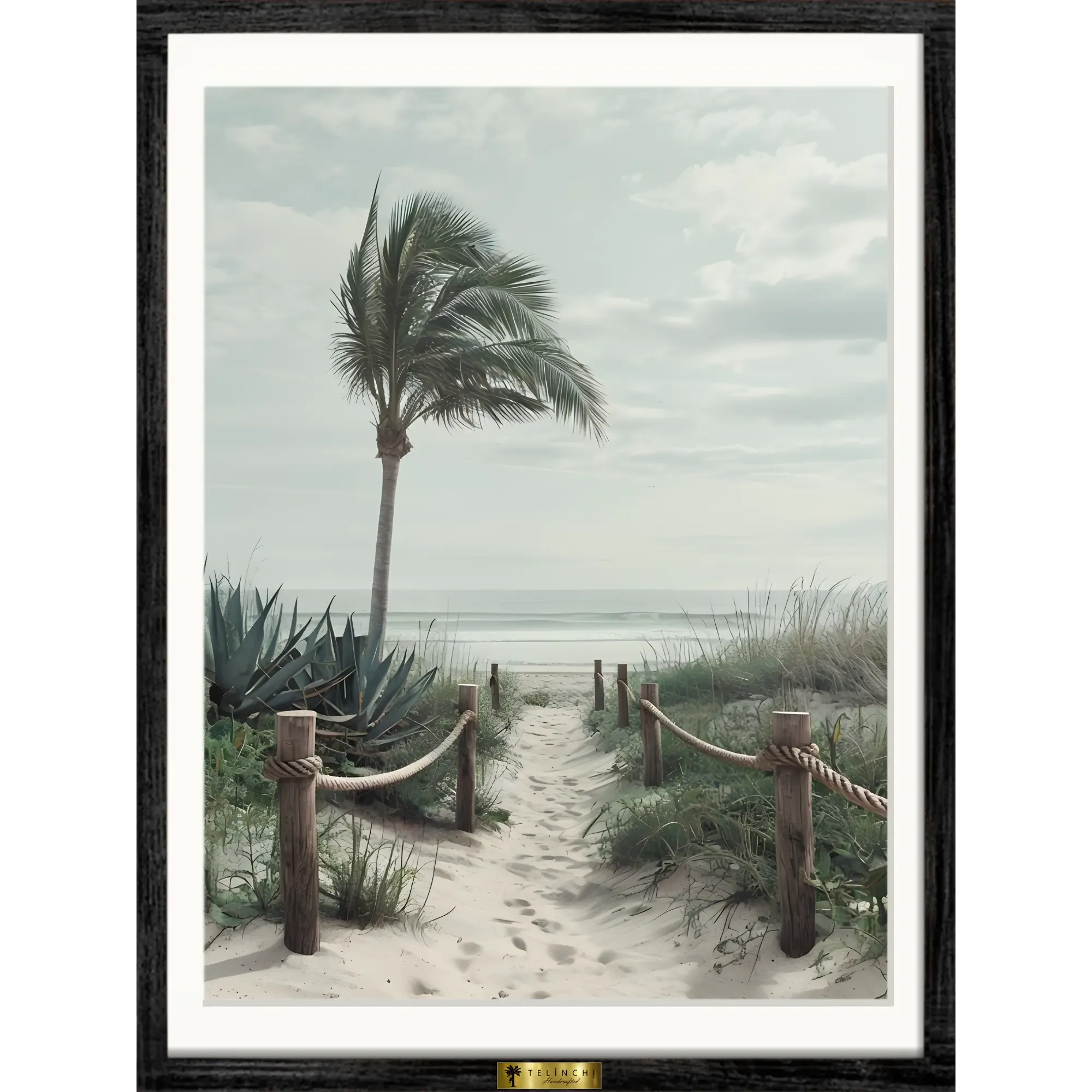 Serene Beach Path