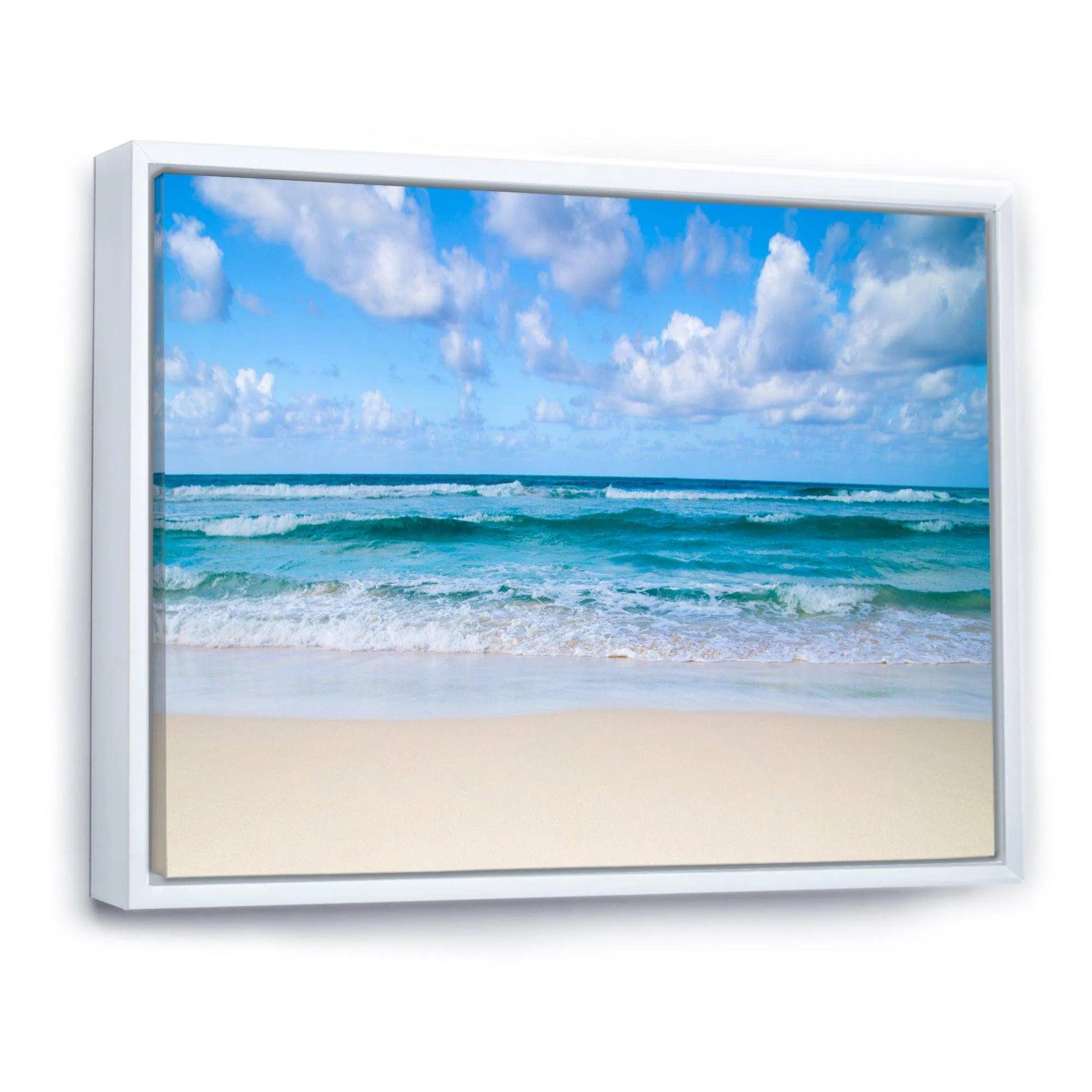 Serene Blue Tropical Beach