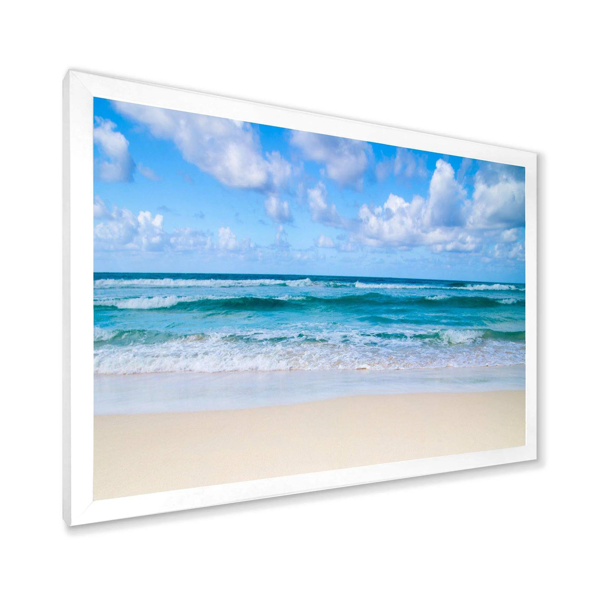 Serene Blue Tropical Beach